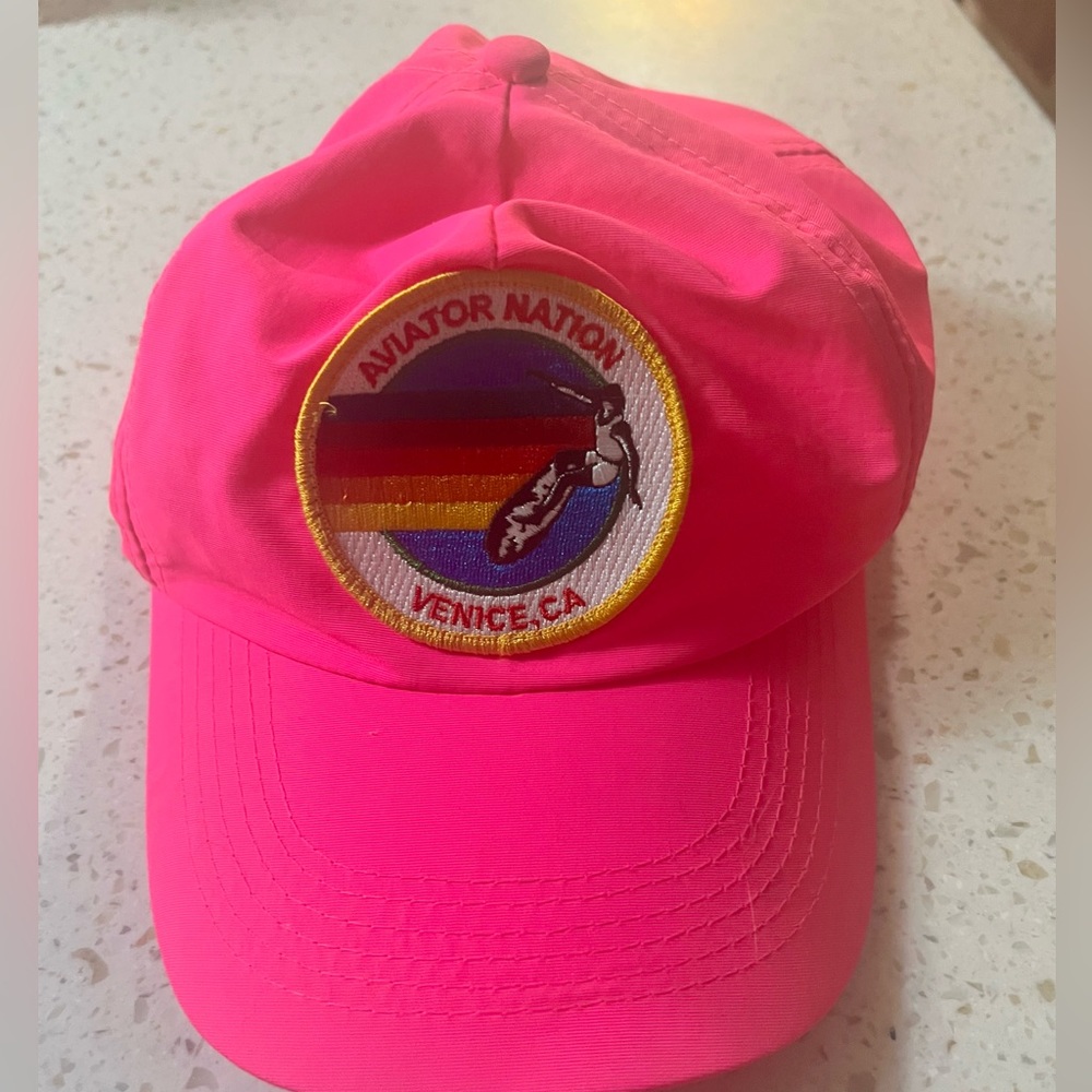 COPY - Aviator Nation pink hat